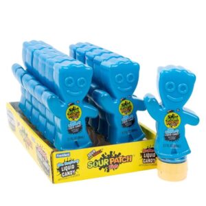 Sour Patch Kids Liquid Candy Figure Blue Raspberry 2.7oz 12ct